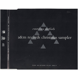 Various A&M Records Christmas Sampler CD USED