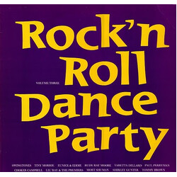Various Rock'n Roll Dance Party Volume Three Vinyl LP USED