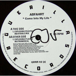 Abfahrt Come Into My Life (David Holmes Remixes) Vinyl 12" USED