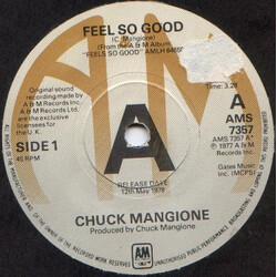 Chuck Mangione Feel So Good Vinyl 7" USED