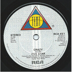 Five Star / Five Star Orchestra Crazy Vinyl 7" USED