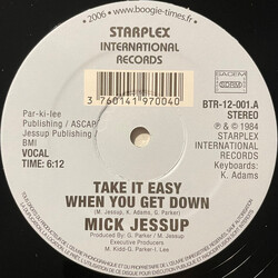 Mick Jessup Take It Easy When You Get Down Vinyl 12" USED