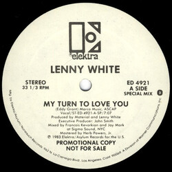 Lenny White My Turn To Love You Vinyl 12" USED
