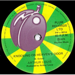Arthur Louis Knocking On Heaven's Door Vinyl 7" USED