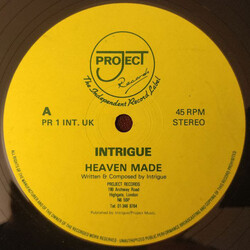 Intrigue (3) Heaven Made / Ropes Vinyl 12" USED