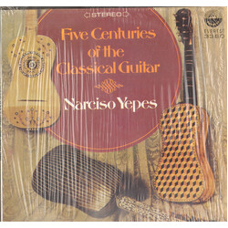 Narciso Yepes Five Centuries Of The Classical Guitar Vinyl LP USED