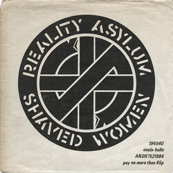Crass Reality Asylum / Shaved Women Vinyl 7" USED