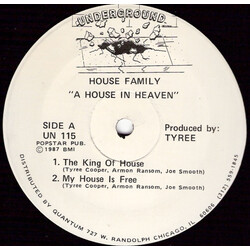 House Family A House In Heaven Vinyl 12" USED