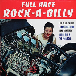Various Full Race Rock-A-Billy Vinyl LP USED
