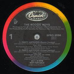 Boogie Boys Party Asteroid Vinyl 12" USED