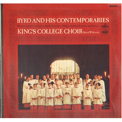 The King's College Choir Of Cambridge / David Willcocks Byrd And His Contemporaries Vinyl LP USED