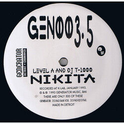 Level A / DJ T-1000 Nikita Vinyl 12" USED