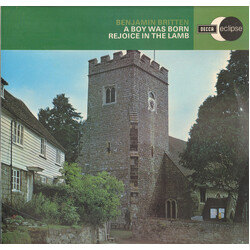 Benjamin Britten A Boy Was Born / Rejoice In The Lamb Vinyl LP USED