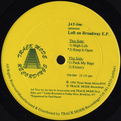 JAY-line Loft On Broadway E.P. Vinyl 12" USED