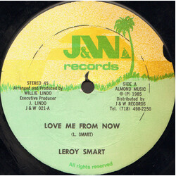 Leroy Smart Love Me From Now Vinyl 12" USED
