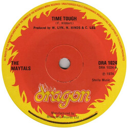 The Maytals Time Tough Vinyl 7" USED