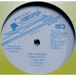 Gregory Isaacs The Border / Unforgettable Vinyl 12" USED