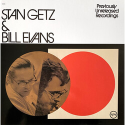 Stan Getz / Bill Evans Previously Unreleased Recordings Vinyl LP USED