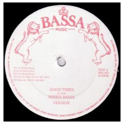 Berris Bassa / Daddy Muffin Good Times / Reason And Talk Vinyl 12" USED