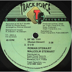 Roman Stewart / Malcolm Stewart (4) / Reverend Badoo Se' Me Yah / Act Strange Vinyl 12" USED