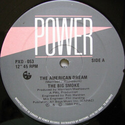 The Big Smoke The American Dream Vinyl 12" USED