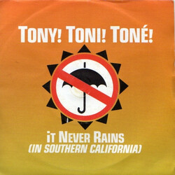 Tony! Toni! Toné! It Never Rains (In Southern California) Vinyl 7" USED