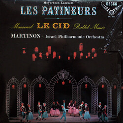 Giacomo Meyerbeer / Constant Lambert / Jules Massenet / Jean Martinon / Israel Philharmonic Orchestra Les Patineurs / Le Cid Vinyl LP USED