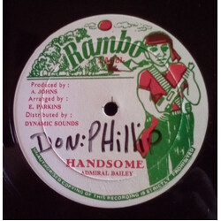 Admiral Bailey Handsome Vinyl 12" USED
