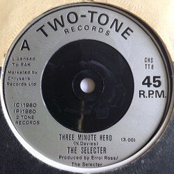 The Selecter Three Minute Hero / James Bond Vinyl 7" USED