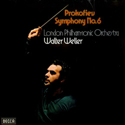 Sergei Prokofiev / Walter Weller / London Philharmonic Orchestra Symphony No. 6 Vinyl LP USED