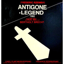 Frederic Rzewski Antigone - Legend Vinyl LP USED