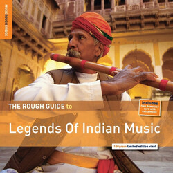 Various The Rough Guide To Legends Of Indian Music Vinyl LP USED