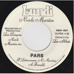Nicole Martin Pars Vinyl 7" USED