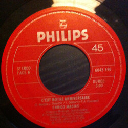 Enrico Macias C'est Notre Anniversaire Vinyl 7" USED