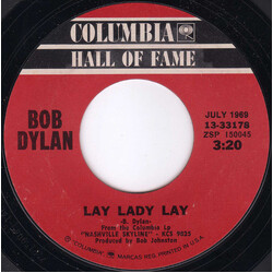 Bob Dylan Lay Lady Lay / I Threw It All Away Vinyl 7" USED