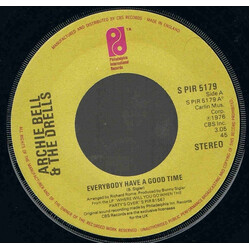 Archie Bell & The Drells Everybody Have A Good Time Vinyl 7" USED