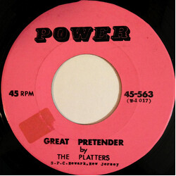 The Platters Great Pretender Vinyl 7" USED