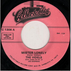 The Videls Mister Lonely / I'll Forget You Vinyl 7" USED