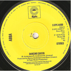 ABBA Dancing Queen Vinyl 7" USED