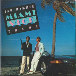 Jan Hammer Miami Vice Theme Vinyl 7" USED