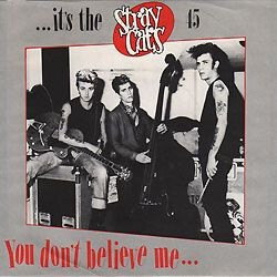 Stray Cats You Don't Believe Me Vinyl 7" USED