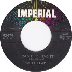 Smiley Lewis I Can't Believe It Vinyl 7" USED