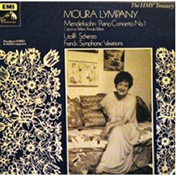 Dame Moura Lympany / Felix Mendelssohn-Bartholdy / Henry Litolff / César Franck Moura Lympany Plays Mendelssohn, Litolff And Franck Vinyl LP USED