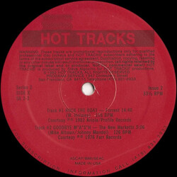 Various Hot Tracks - Series 2, Issue 2 Vinyl 12" USED