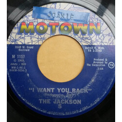 The Jackson 5 I Want You Back / Who's Lovin You Vinyl 7" USED