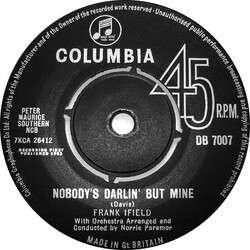 Frank Ifield Nobody's Darlin' But Mine USED VINYL 7INCH 45 RPM SINGLE