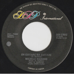 Michèle Richard Oh Guitare Ma Guitare USED VINYL 7INCH 45 RPM SINGLE
