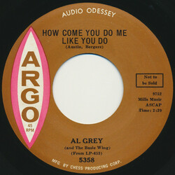 Al Grey And The Basie Wing How Come You Do Me Like You Do / Things Ain't What They Used To Be Vinyl 7" USED
