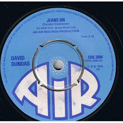 David Dundas Jeans On USED VINYL 7INCH 45 RPM SINGLE