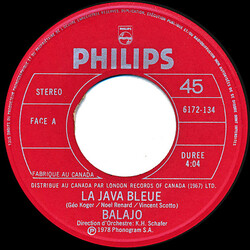 Balajo La Java Bleue Vinyl 7" USED